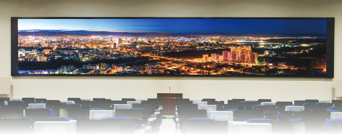 多種多彩なLEDビジョン