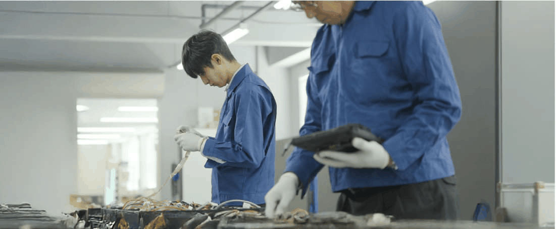 検査工場の様子